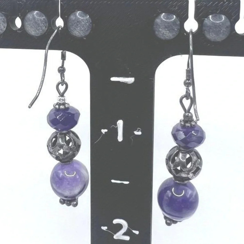 N/A purple dangle